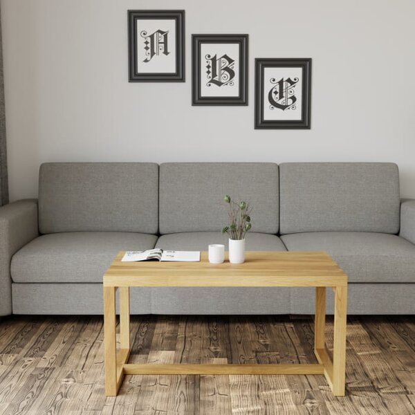 Ława dębowa Classic Wood w 100% z litego drewna