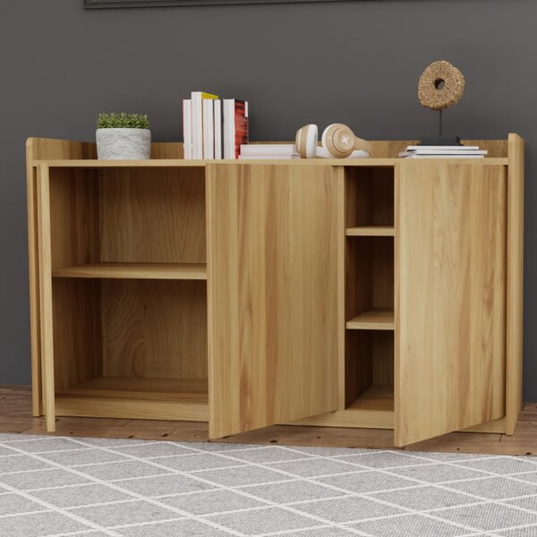 Komoda drewniana Vidi - designerska drewniana komoda do biura i salonu, z litego drewna