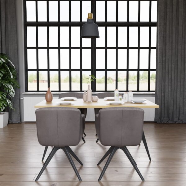 Stół dębowy Melody loft — stół industrialny