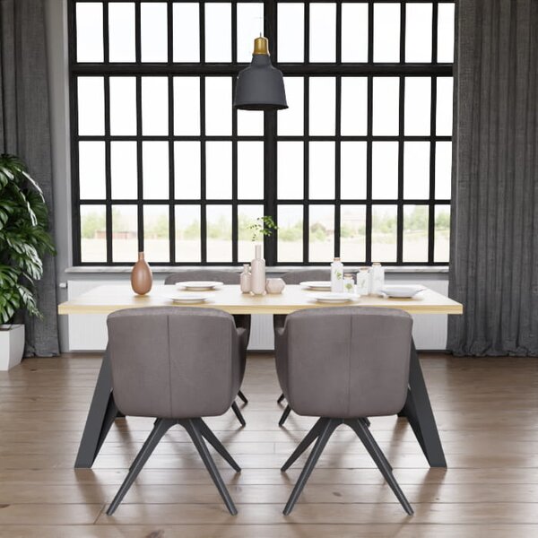 Stół dębowy Space Loft — wyjątkowa trwałość w industrialnym wnętrzu
