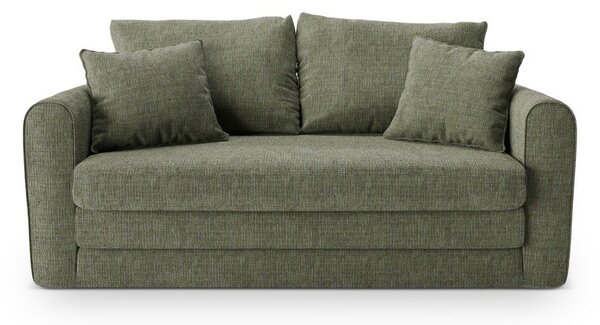 Zielona rozkładana sofa 158 cm Lido – Micadoni