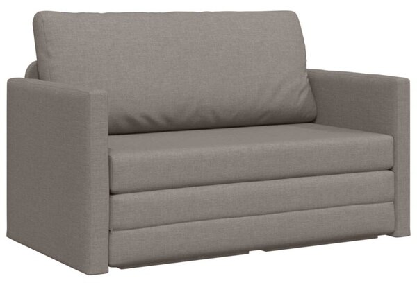 Sofa bed ciemnoszary 124 x 71 x 78 cm aksamit
