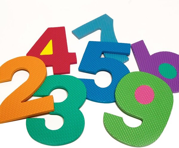 Piankowa mata dla dzieci PUZZLE, 86 części, wielokolorowa Spielwerk