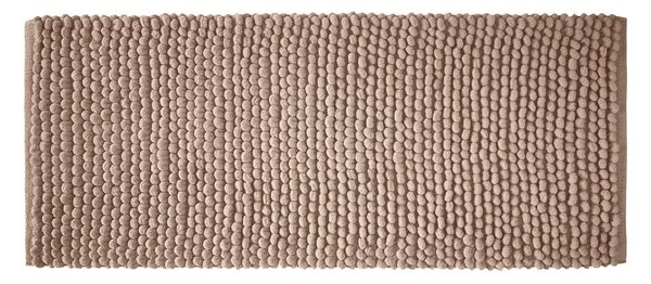 Brązowy dywanik łazienkowy 50x120 cm Aspen Bobble – Bianca