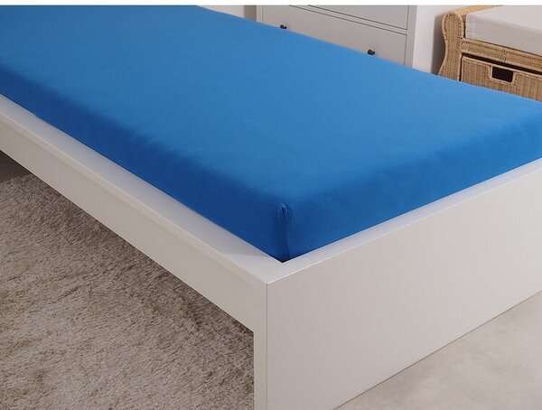 4Home prześcieradło jersey Ideal królewski niebieski, 60 x 120 cm