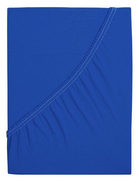 4Home prześcieradło jersey Ideal królewski niebieski, 60 x 120 cm