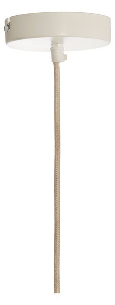 Kremowa lampa wisząca ø 49,5 cm Zubedo – Light & Living