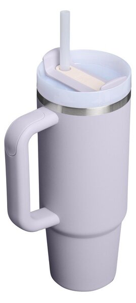 Lawendowy termos ze stali nierdzewnej ze słomką 890 ml Quencher H2.O FlowState™ Tumbler Purple Dust – Stanley