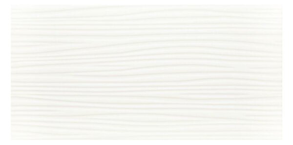 Glazura Avola Bianco Wave połysk 30 x 60 Ceamika Paradyż