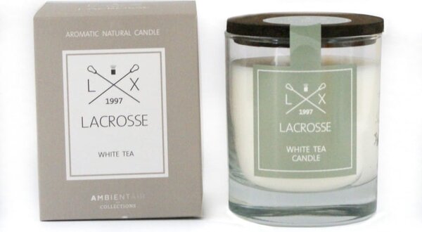 Świeca zapachowa white tea Lacrosse mantecodesign