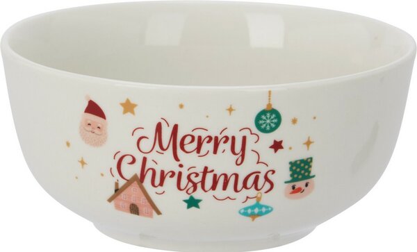 Świąteczny zestaw do pieczenia Santa – miska, wałek, foremki do ciastek