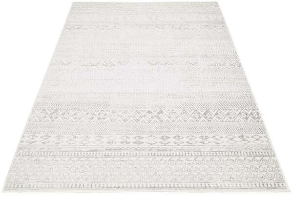 Beżowy boho dywan w aztecki wzór - Umix 4X