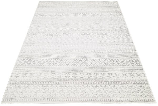 Beżowy Boho Dywan W Aztecki Wzór E4-H95