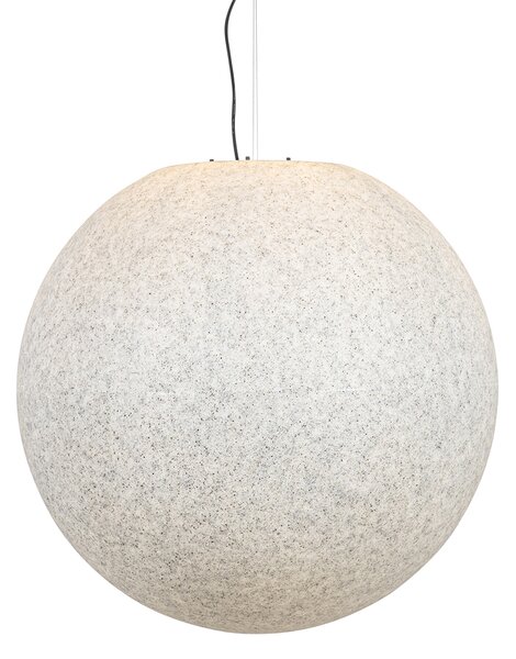 Inteligentna lampa zewnętrzna szara 77 cm IP44 z Wifi A60 - Nura