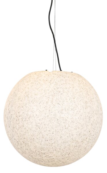 Inteligentna lampa zewnętrzna szara 45 cm IP65 z LED - Nura
