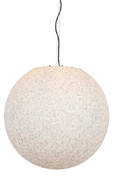 Inteligentna lampa zewnętrzna szara 56 cm IP44 z Wifi A60 - Nura