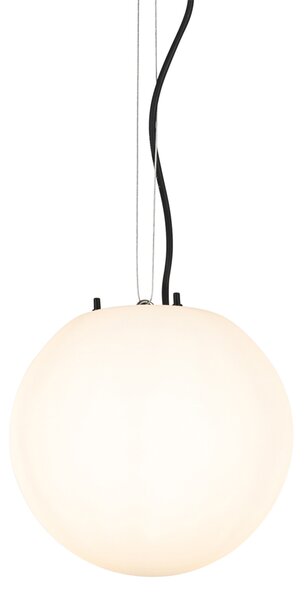 Inteligentna lampa zewnętrzna biała 25 cm IP65 z WiFi A60 - Nura