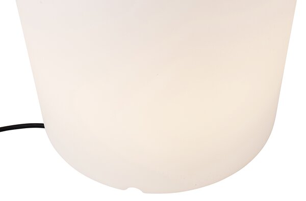 Inteligentna lampa podłogowa ogrodowa z doniczką biała IP65 w tym LED Wifi A60 - Verano