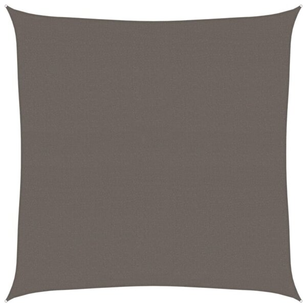Żagiel przeciwsłoneczny, 160 g/m², antracytowy, 4x4 m, hdpe