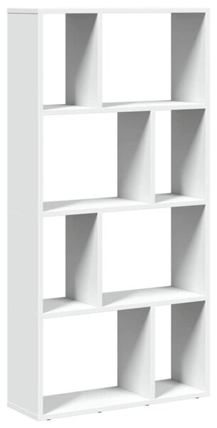 Regał na książki biały 60x20x120,5 cm drewno konstrukcyjne