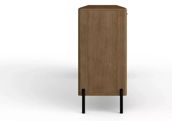 Szeroka komoda w kolorze dymionego dębu Madera 11