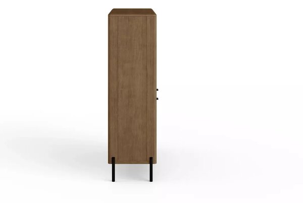 Elegancka drewniana witryna Madera 80