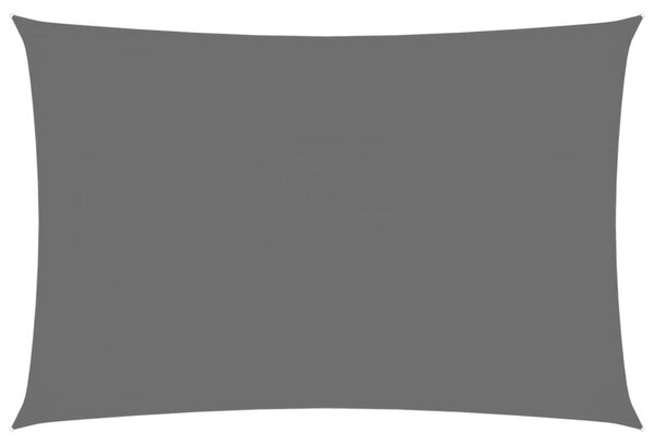 Prostokątny żagiel ogrodowy z tkaniny oxford, 2x4 m, antracyt