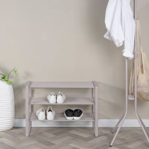 Szarobrązowa metalowa szafka na buty 70x48,5x29 cm Rex – Spinder Design