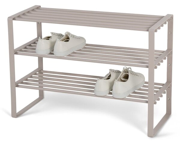 Szarobrązowa metalowa szafka na buty 70x48,5x29 cm Rex – Spinder Design
