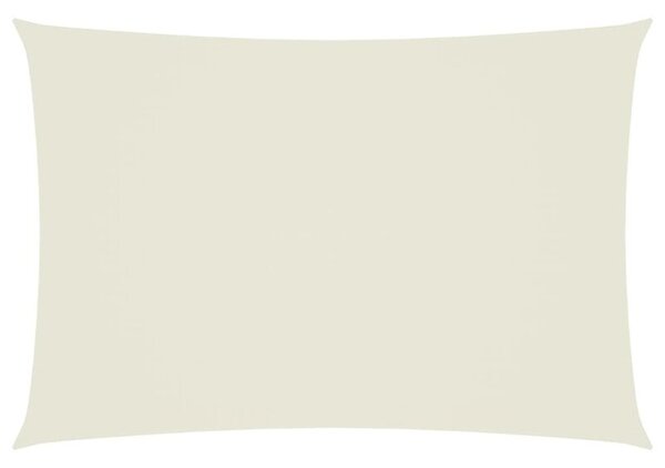 Prostokątny żagiel ogrodowy, tkanina oxford, 2,5x4,5 m, kremowy