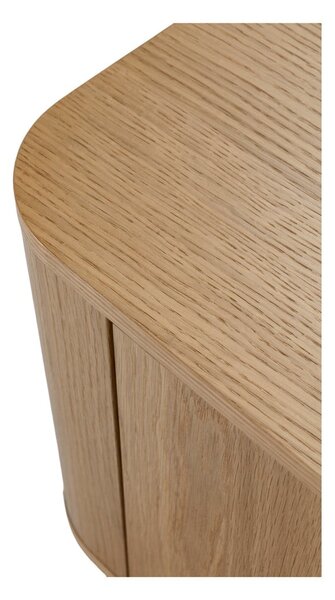 Szafka pod TV w dekorze dębu w naturalnym kolorze 180x50,5x40 cm Padoc – MOME