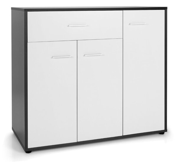 Minimalistyczna komoda z regulowaną półką