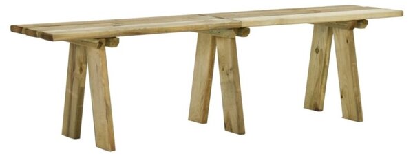 Ławka ogrodowa, 160 cm, impregnowane drewno sosnowe
