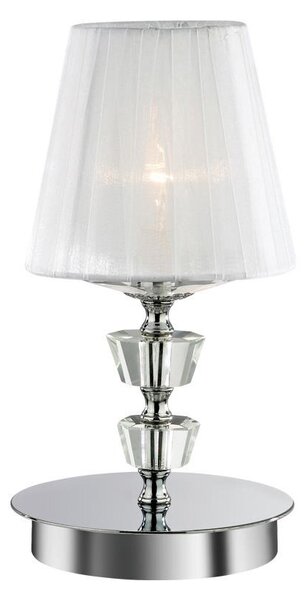 Ideal Lux Ideal Lux - Kryształowa lampa stołowa 1xE14/40W/230V ID059266