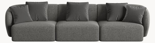 Sofa modułowa z szenilu Chiara (4-osobowa), S 266 cm