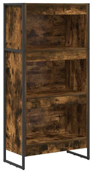 Szafka na książki dąb dymny 60 x 30 x 121 cm