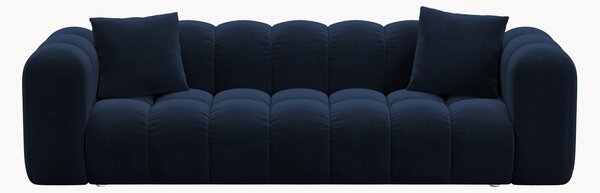 Sofa rozkładana z weluru Arden (3-osobowa), S 253 cm