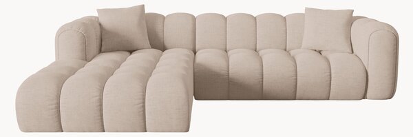 Narożna sofa modułowa z szenilu Arden