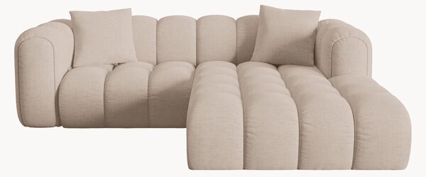 Narożna sofa modułowa z szenilu Arden