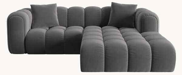 Narożna sofa modułowa z weluru Arden