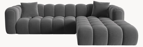 Narożna sofa modułowa z weluru Arden