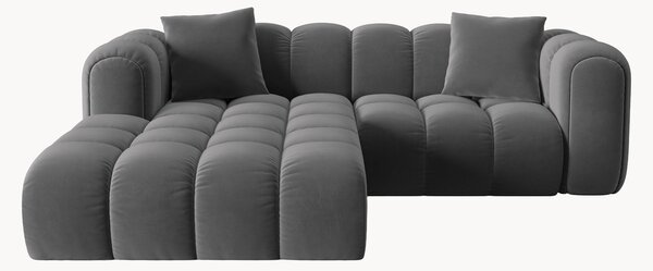 Narożna sofa modułowa z weluru Arden
