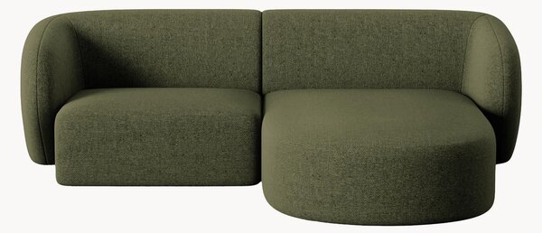 Narożna sofa modułowa z szenilu Chiara