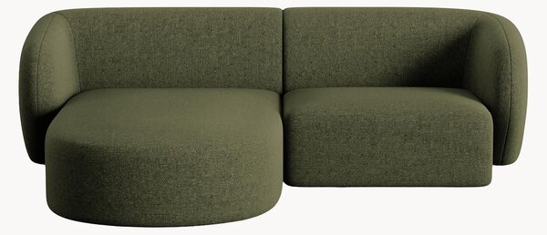Narożna sofa modułowa z szenilu Chiara