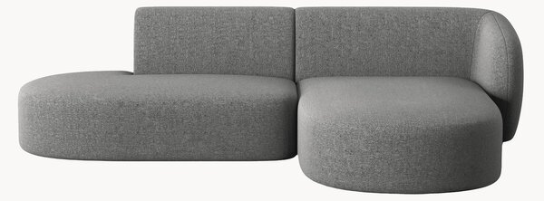 Narożna sofa modułowa z szenilu Chiara
