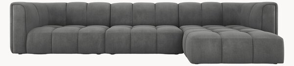 Narożna sofa modułowa z szenilu Adams