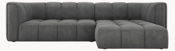 Narożna sofa modułowa z szenilu Adams