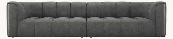 Sofa modułowa z szenilu Adams (4-osobowa), S 286 cm