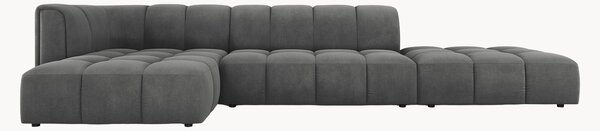 Narożna sofa modułowa z szenilu Adams