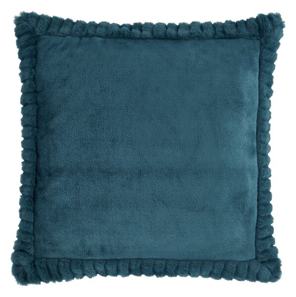 Poduszka dekoracyjna 55x55 cm Velvet and Faux Fur – Catherine Lansfield